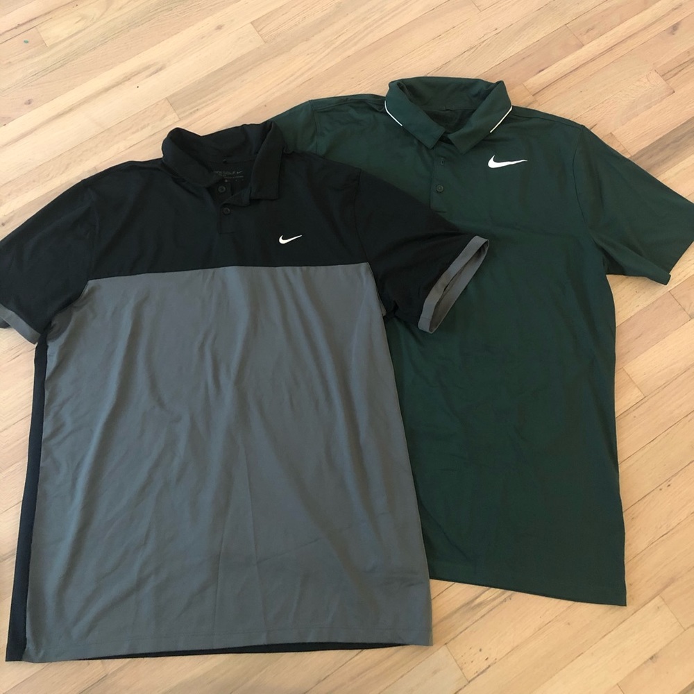 2 Nike Golf shirts For the price of 1